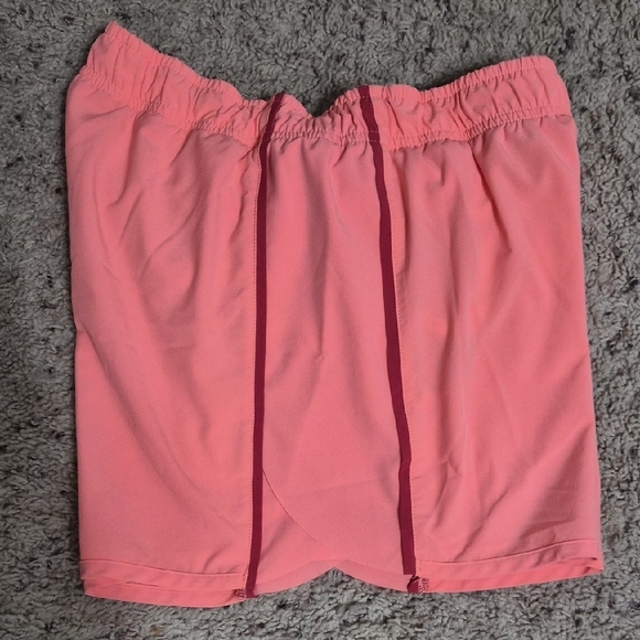 Xersion Bright Orange Athletic Shorts for Women - Picture 3 of 8